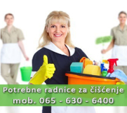 Potrebne radnice za čišćenje 60 -120.000